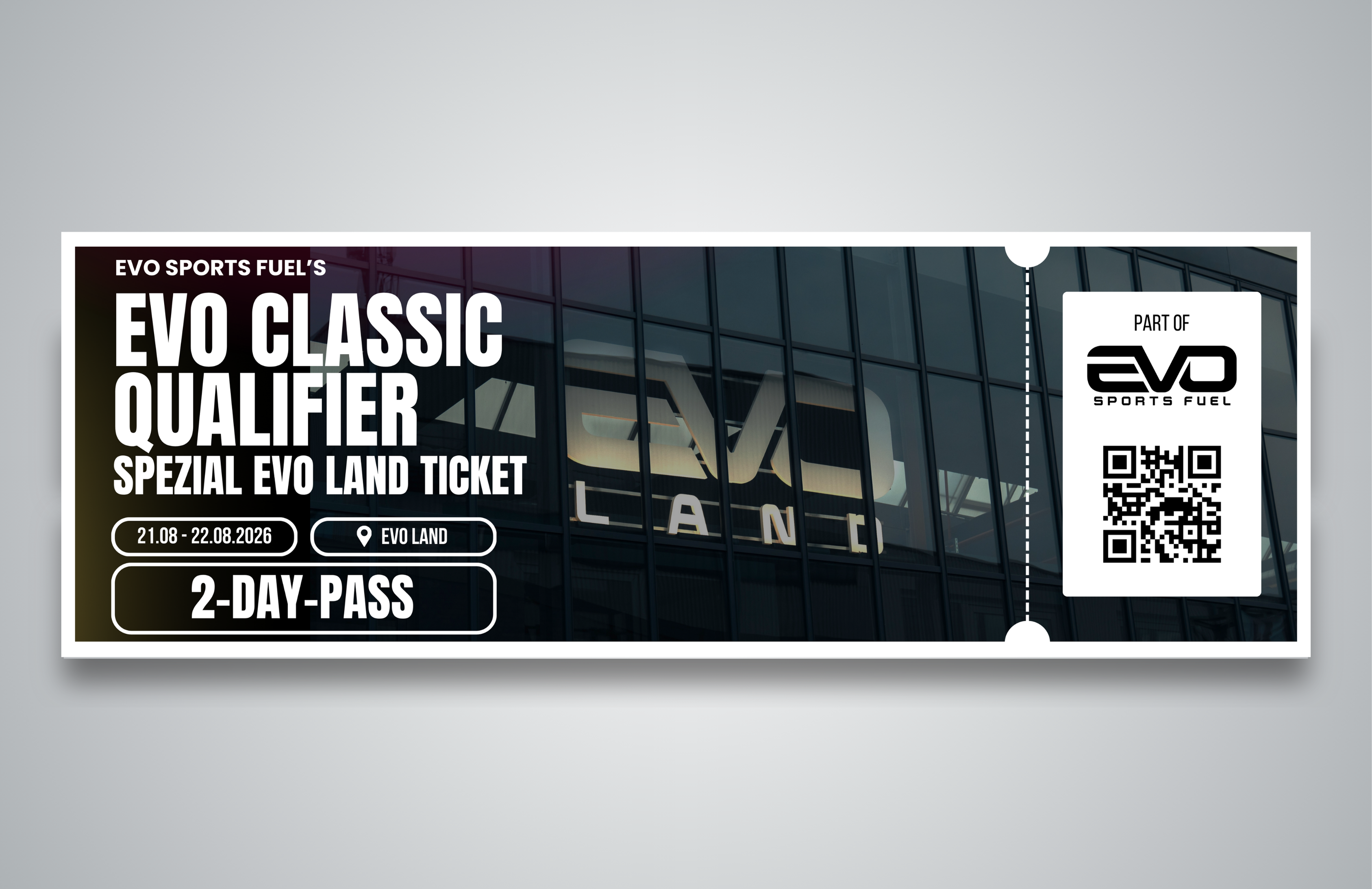 EVO CLASSIC Qualifier Spezial EVO LAND 2026 - Ticket