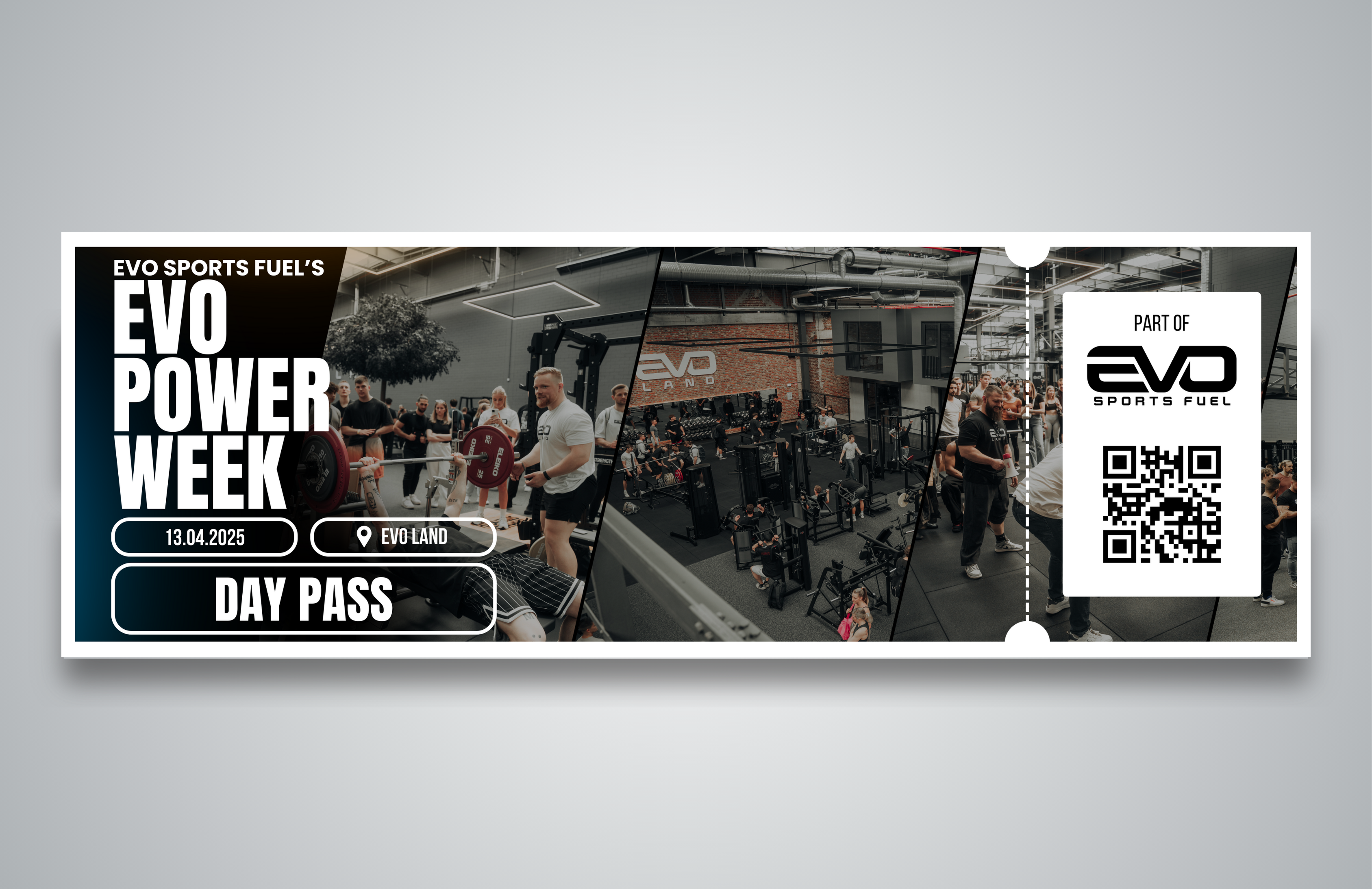 EVO POWER WEEK 13.04.2025 Tagesticket built by EVO Sports Fuel