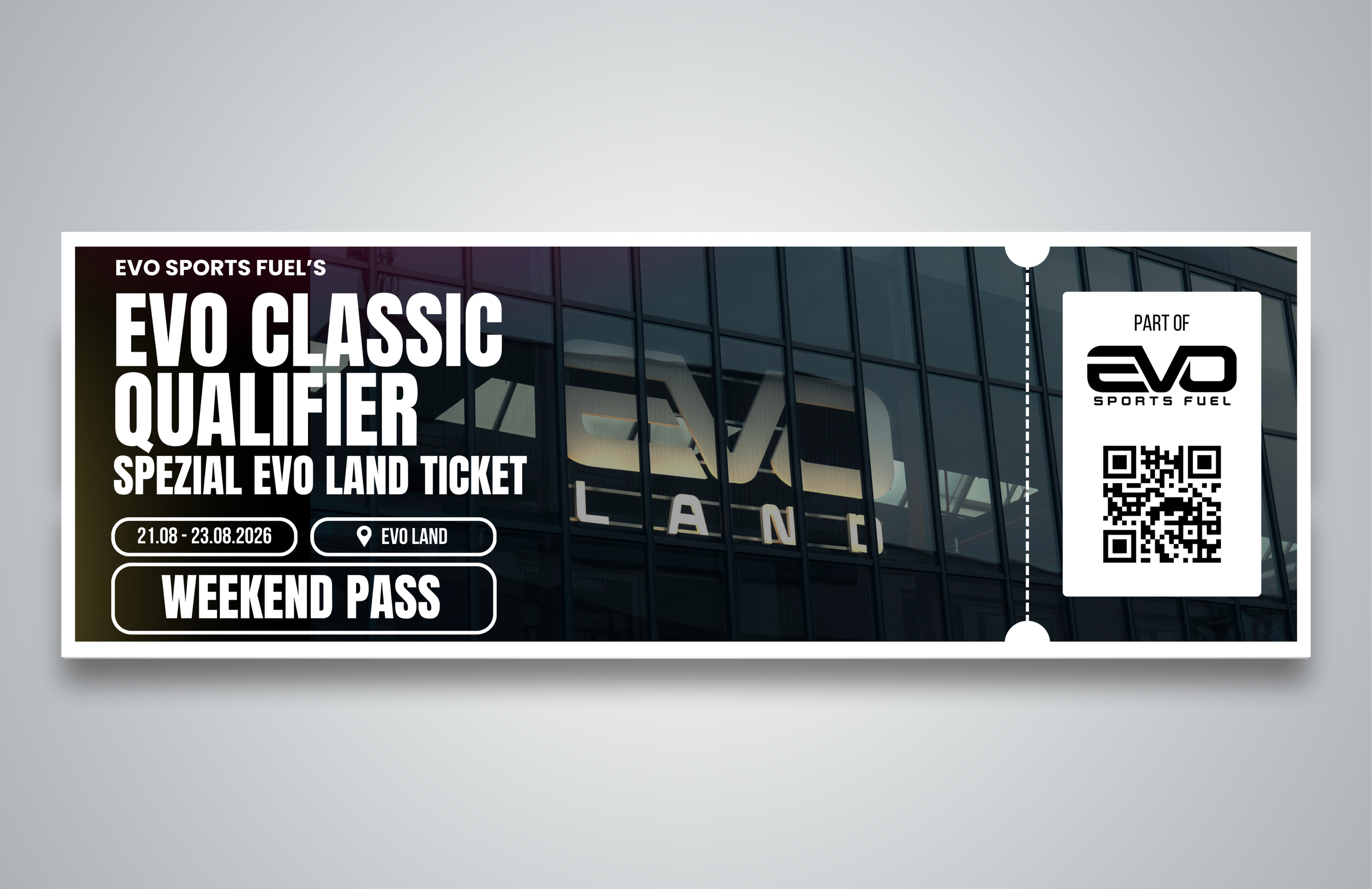 EVO CLASSIC Qualifier Spezial EVO LAND 2026 - Ticket